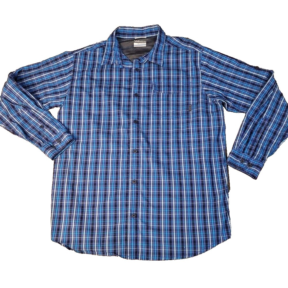 Columbia Omni-Wick Advanced Evaporation Men Vented Button Down Shirt‎ XL
